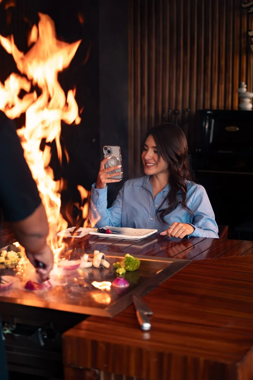 Experiencia Teppanyaki en vivo
